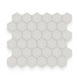 Essential 2x2 Halo Grey Matte Hexagon Mosaic