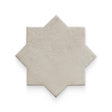 Star and Cross 6x6 Dove Matte Star Tile