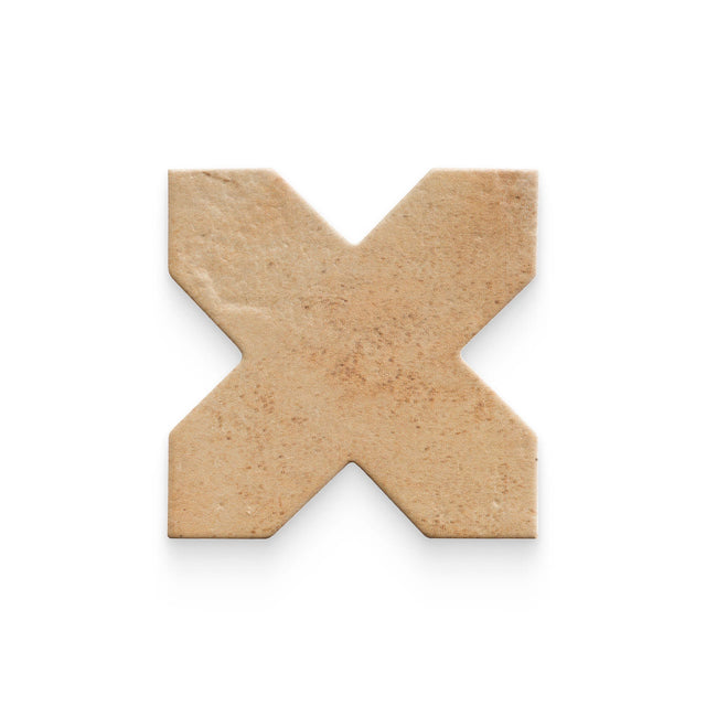 Star and Cross 6x6 Cotto Matte Cross Tile