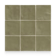 Revival 4x4 Kale Matte Square Tile