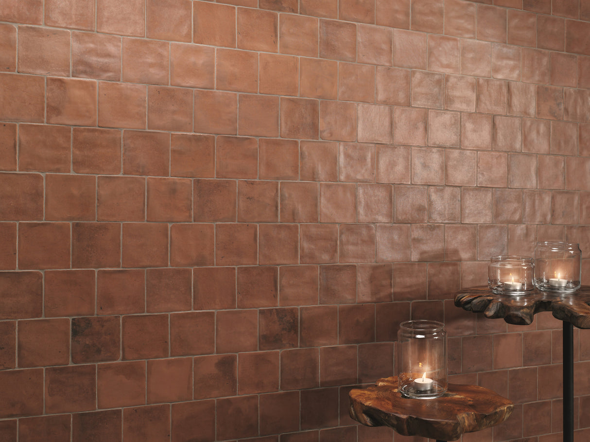 Revival 4x4 Marsala Matte Square Tile