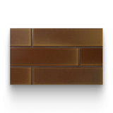 Eigo 2.5x9 Caramel Matte Rectangle Tile