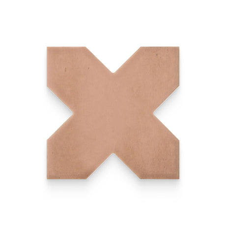 Atelier 5x5 Terracotta Matte Cross Tile