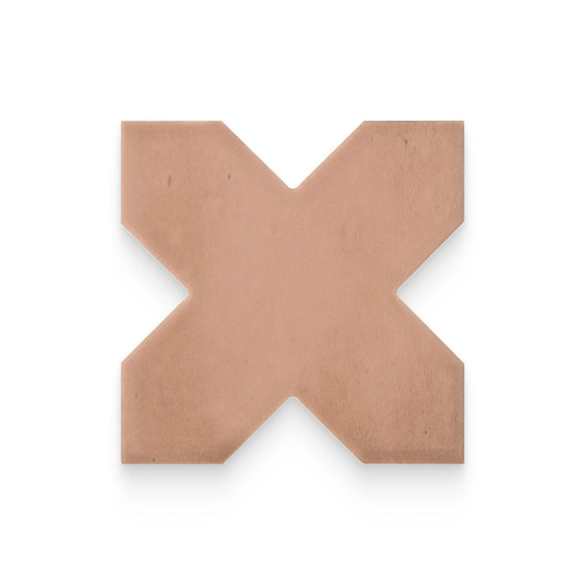 Atelier 5x5 Terracotta Matte Cross Tile