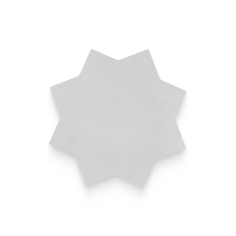 Atelier 6.5x6.5 Smoke Matte Star Tile