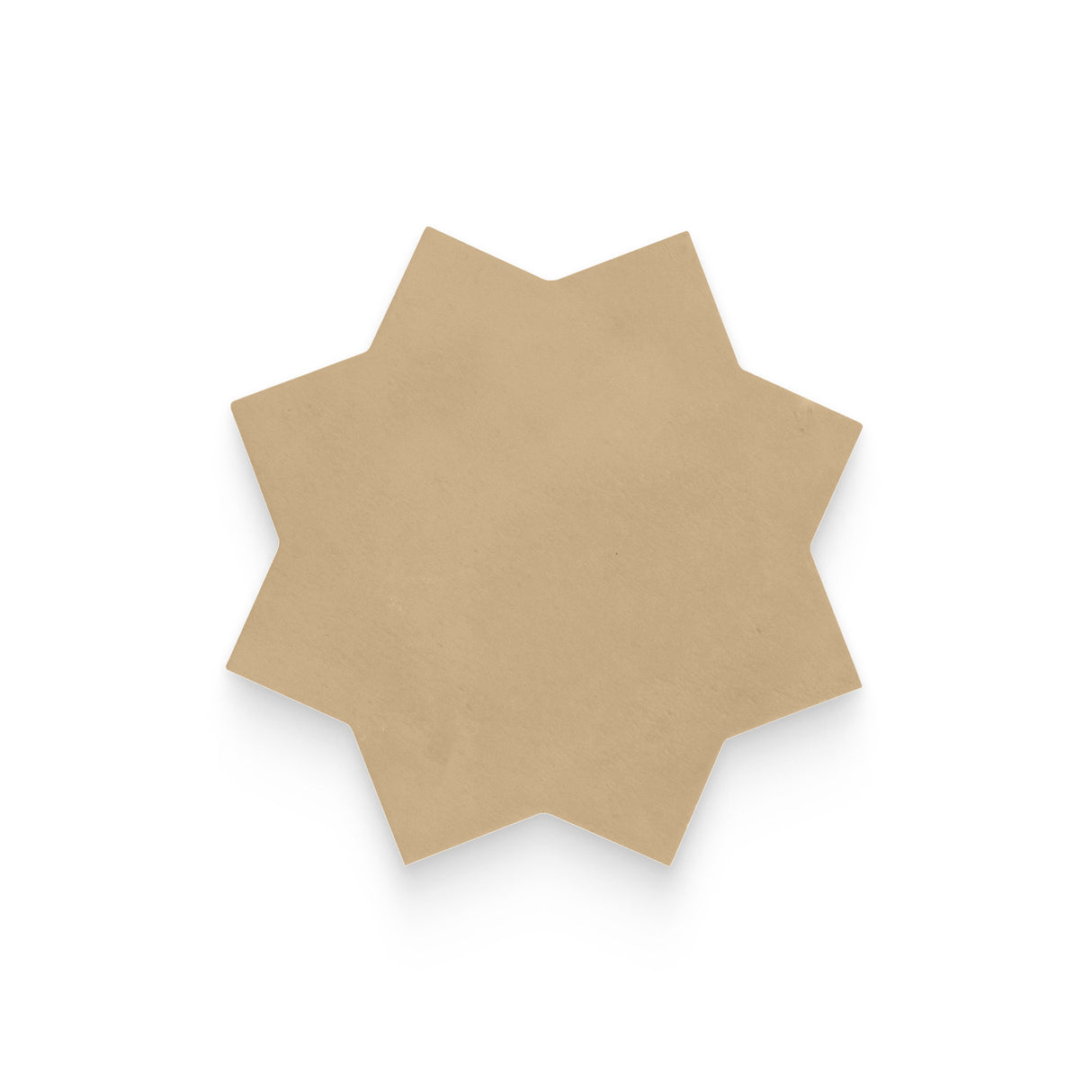 Atelier 6.5x6.5 Fawn Matte Star TileAtelier 6.5x6.5 Fawn Matte Star Tile