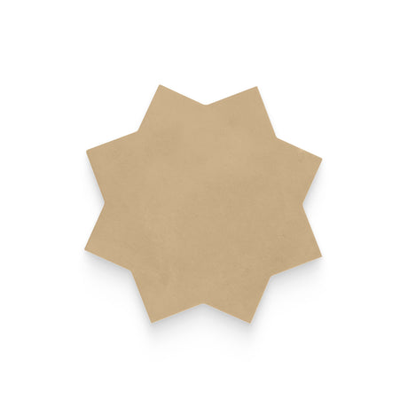 Atelier 6.5x6.5 Fawn Matte Star TileAtelier 6.5x6.5 Fawn Matte Star Tile