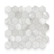 Riviera 2x2 Onyx Nuvolato Honed Hexagon Mosaic