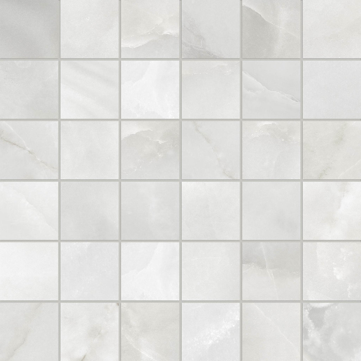 Riviera 2x2 Onyx Nuvolato Honed Square Mosaic