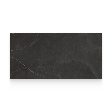 Riviera 12x24 Nero Venato Polished Rectangle Tile