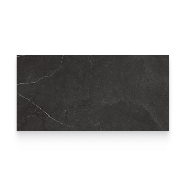 Riviera 12x24 Nero Venato Polished Rectangle Tile