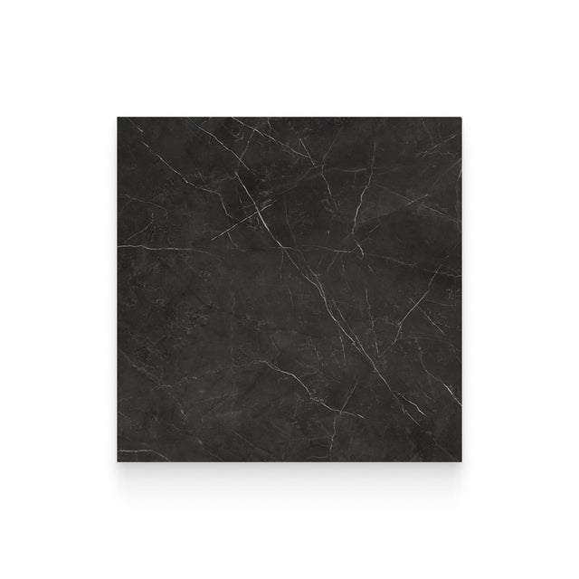 Riviera 32x32 Nero Venato Polished Square Tile