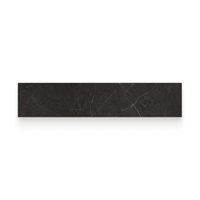 Riviera 3x12 Nero Venato Polished Bullnose Trim