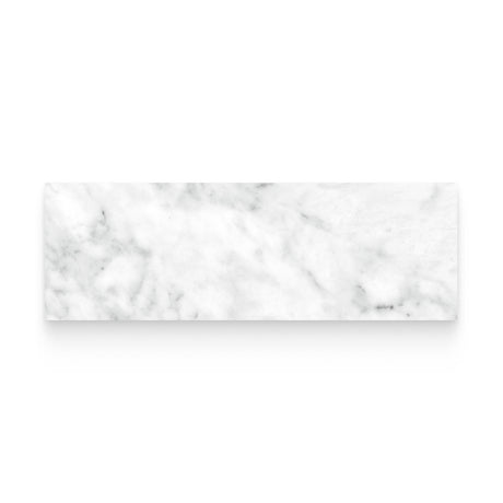 Riviera 4x12 Carrara Gioia Polished Rectangle Tile