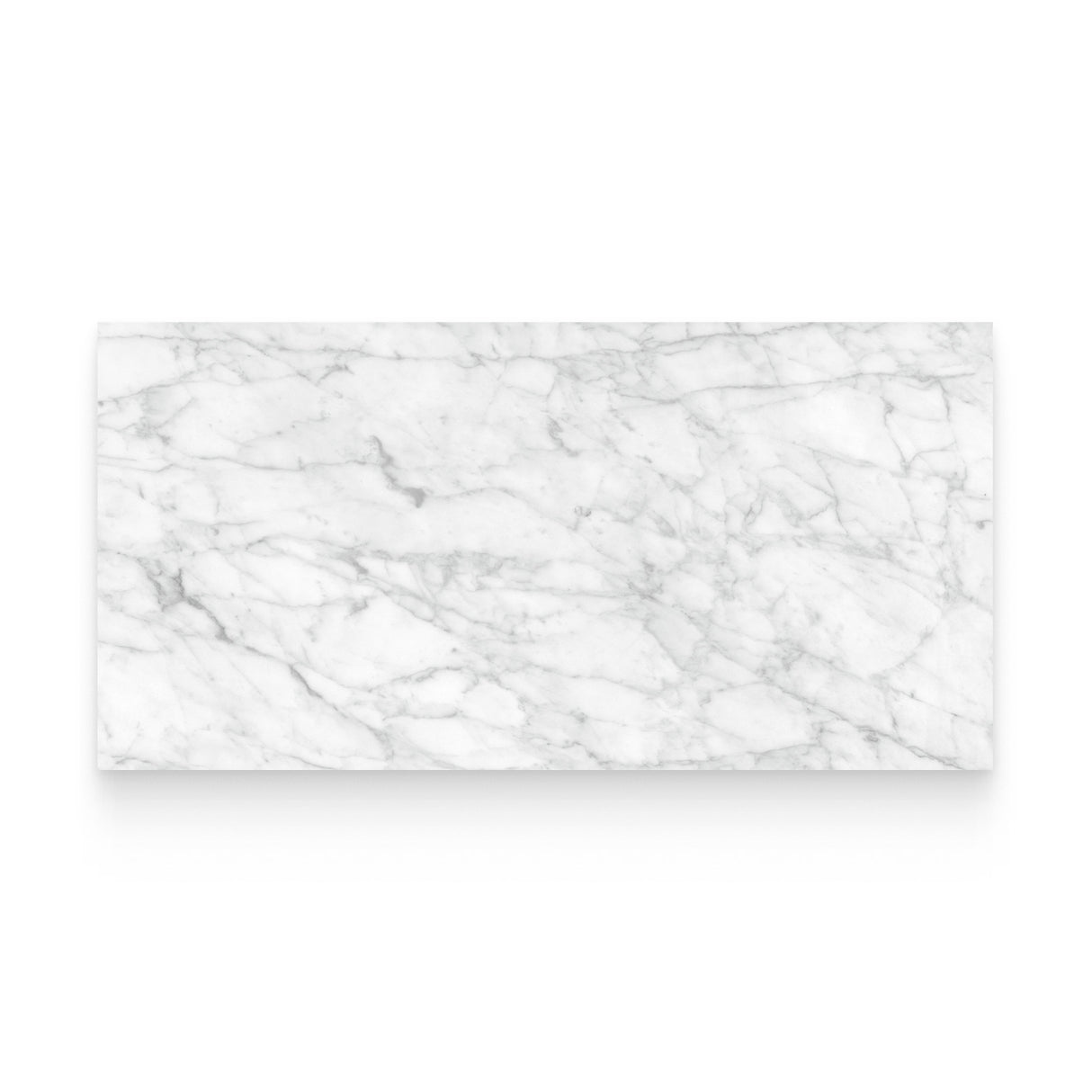 Riviera 12x24 Carrara Gioia Polished Rectangle Tile