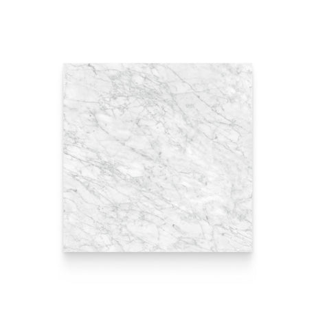 Riviera 32x32 Carrara Gioia Honed Square Tile