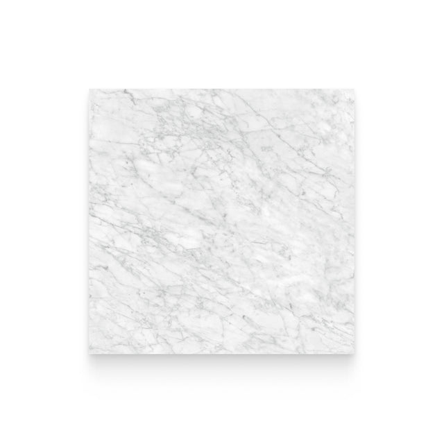 Riviera 32x32 Carrara Gioia Honed Square Tile