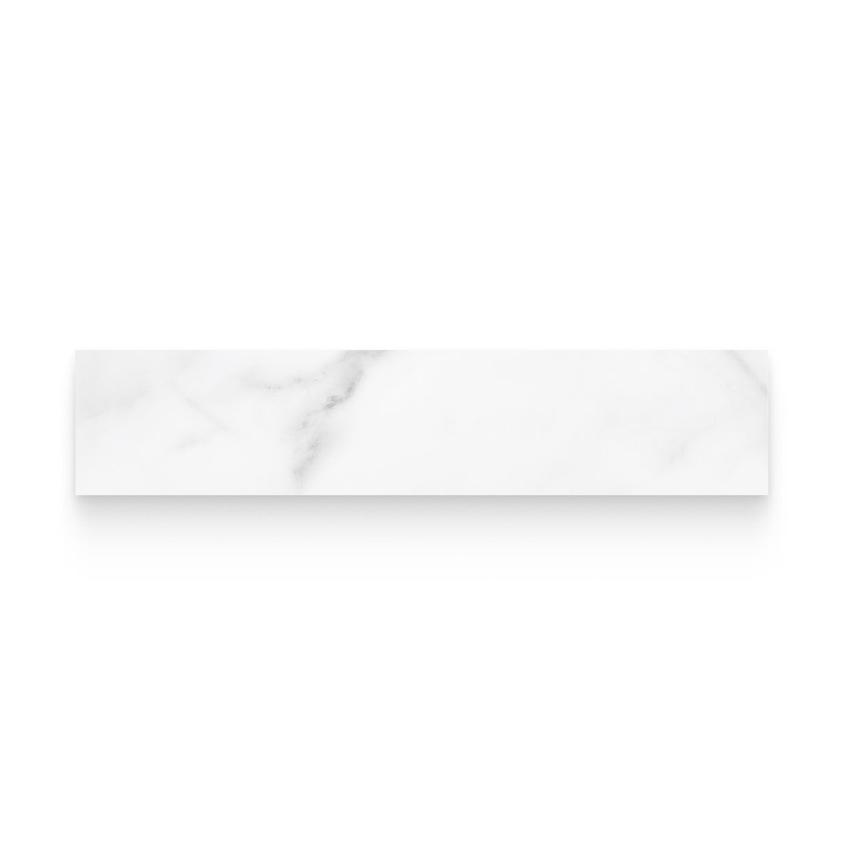 Riviera 3x12 Statuario Nuovo Polished Bullnose Trim