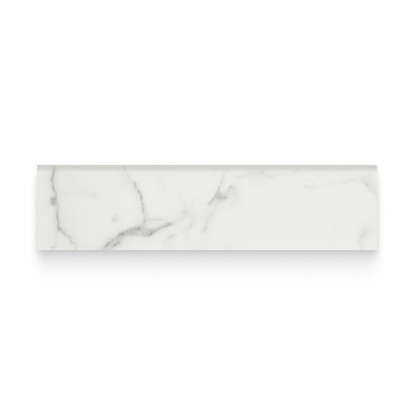 Cosmopolitan 3x12 Statuario Venato Polished Bullnose Trim