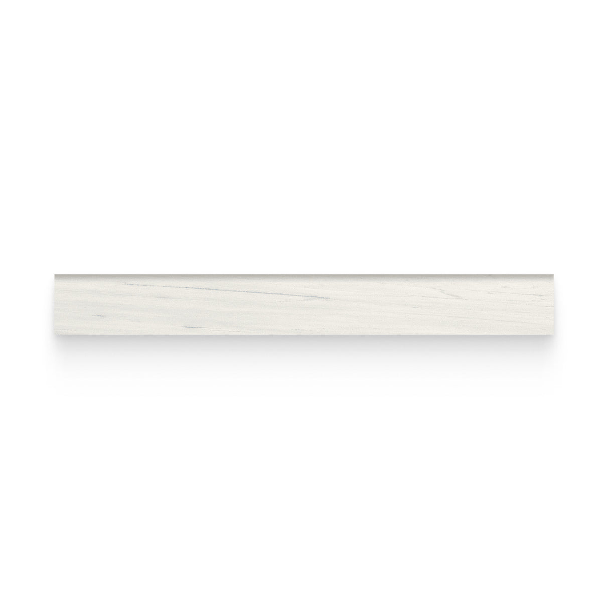 Cosmopolitan 3x24 Suave Bianco Polished Bullnose Trim