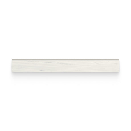 Cosmopolitan 3x24 Suave Bianco Polished Bullnose Trim