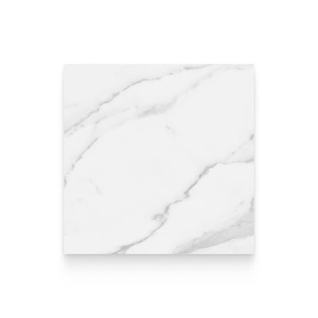 Broadway 24x24 Statuario Brina Polished Square Tile