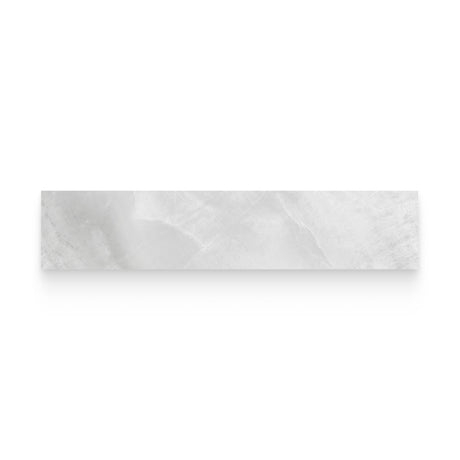 Broadway 3x12 Onyx Crystallo Polished Bullnose Trim