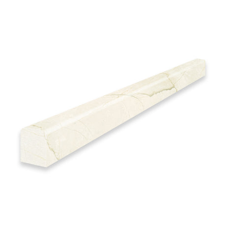 0.5x12 Vanilla Cream Honed Pencil Trim