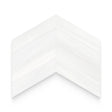 2x8.5 Bianco Dolomite Calida Honed Chevron Mosaic