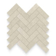 1.25x4 Mojave Dunes Honed Herringbone Mosaic