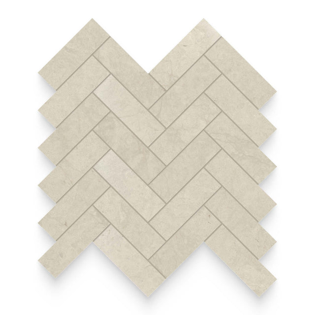 1.25x4 Mojave Dunes Honed Herringbone Mosaic