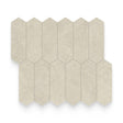 2x6 Mojave Dunes Honed Picket Mosaic