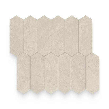 2x6 Mojave Dunes Honed Picket Mosaic