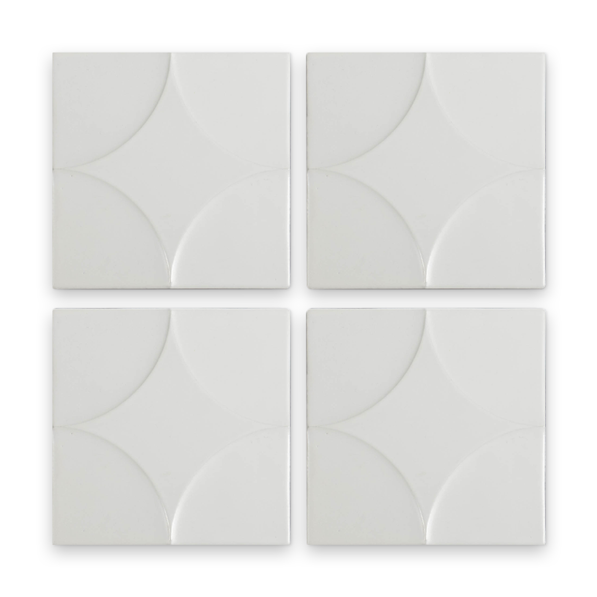 Akuza 6x6 Day Matte - Relief Square Tile