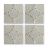 Akuza 6x6 Moon Matte - Relief Square Tile