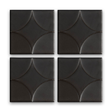 Akuza 6x6 Night Matte - Relief Square Tile