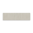 Mugi 2.5x9 Shiro Ribbed Rectangle Tile