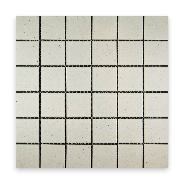 Mugi 2x2 Shiro Matte Square Mosaic