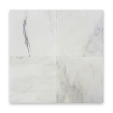 Avant Garde 12x12 Bianco Bello Modern Tumbled Square Tile