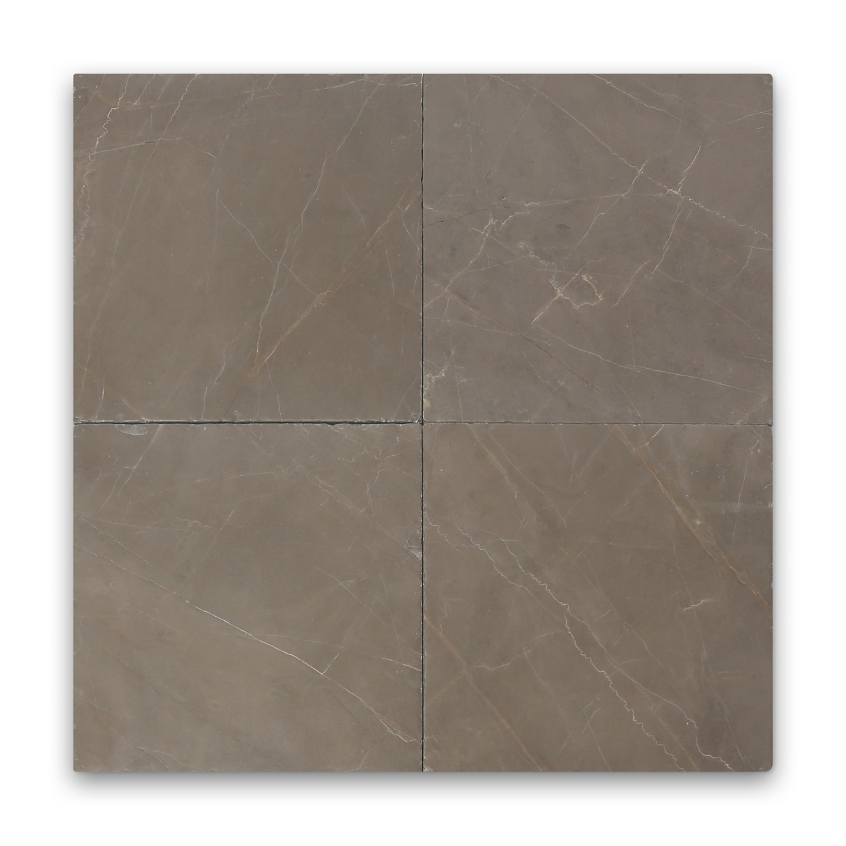 Avant Garde 12x12 Espresso Modern Tumbled Square Tile