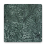 Avant Garde 12x12 Verde Reale Modern Tumbled Square Tile