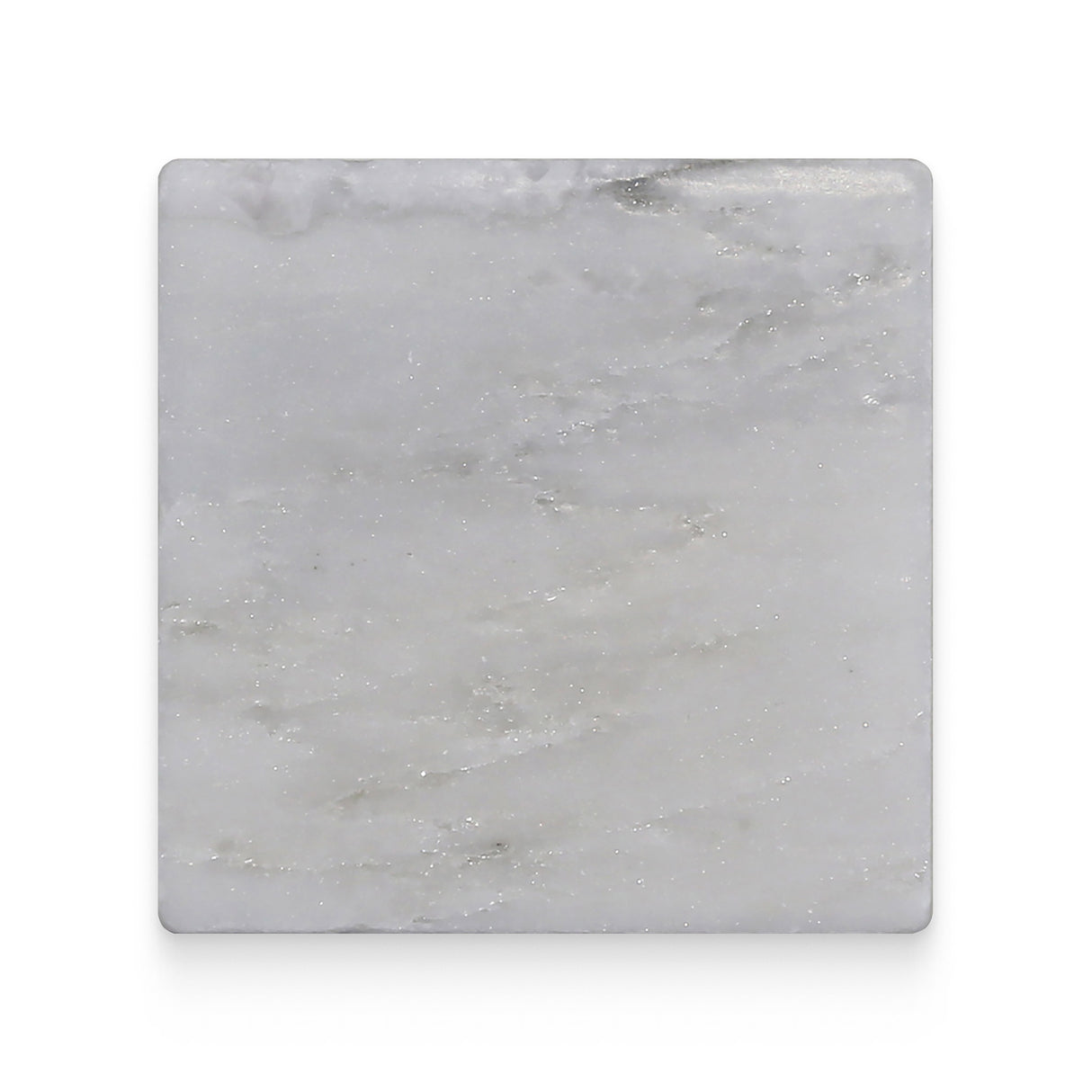 Avant Garde 4x4 Bianco Bello Modern Tumbled Square Tile