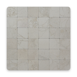 Avant Garde 4x4 Porto Beige Modern Tumbled Square Tile - Sample