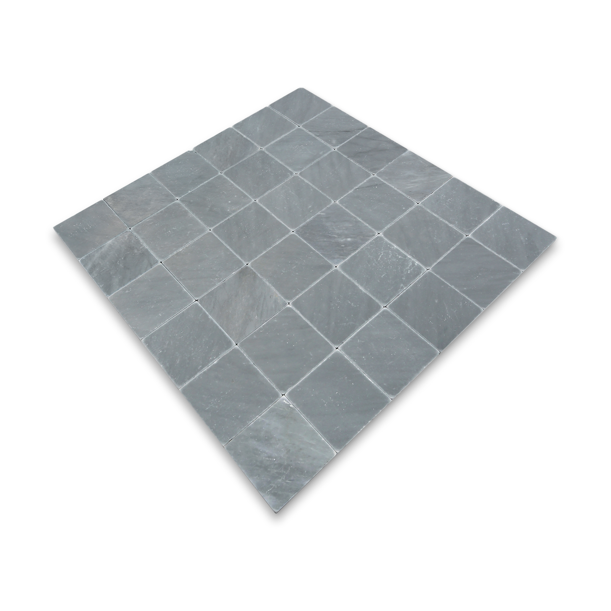 Avant Garde 4x4 Bardiglio Imperial Modern Tumbled Square Tile - Sample