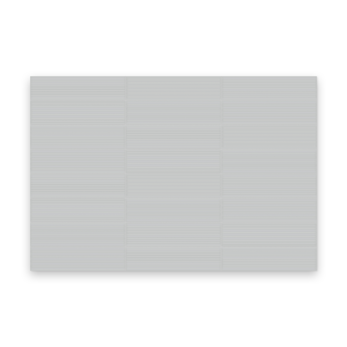 Watercolors 3x12 Silver Glossy - Divide Rectangle Tile