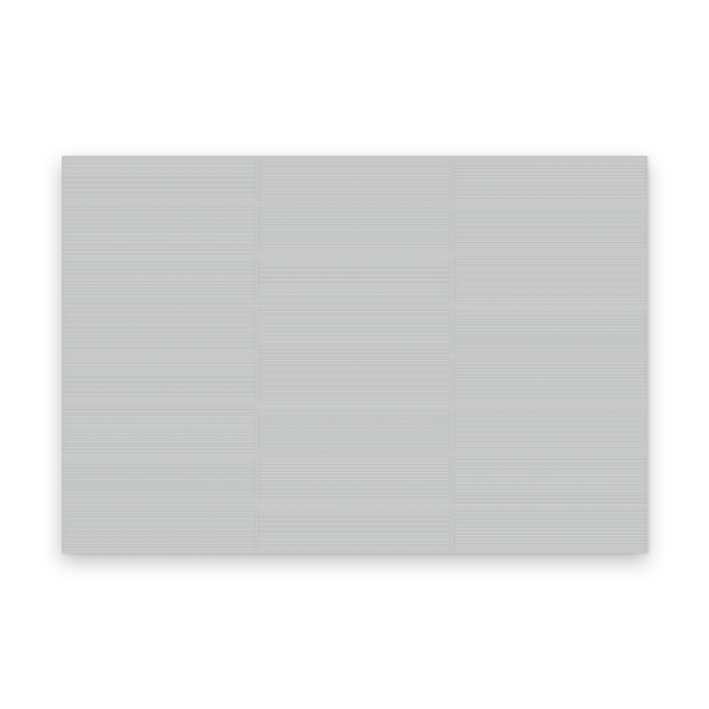 Watercolors 3x12 Silver Glossy - Divide Rectangle Tile