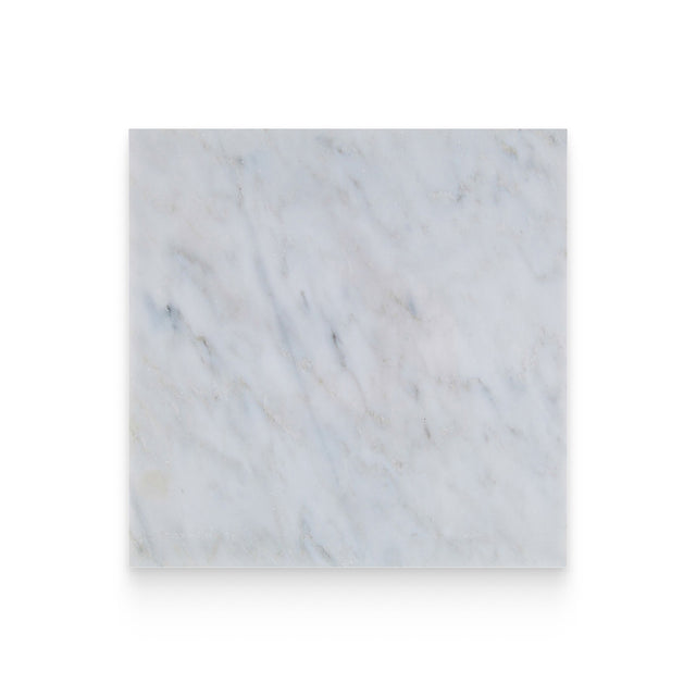 12x12 Bianco Bello Honed Square Tile