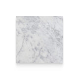12x12 Carrara White Honed Square Tile