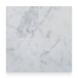18x18 Carrara White Honed Square Tile
