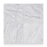 24x24 Carrara White Polished Square Tile